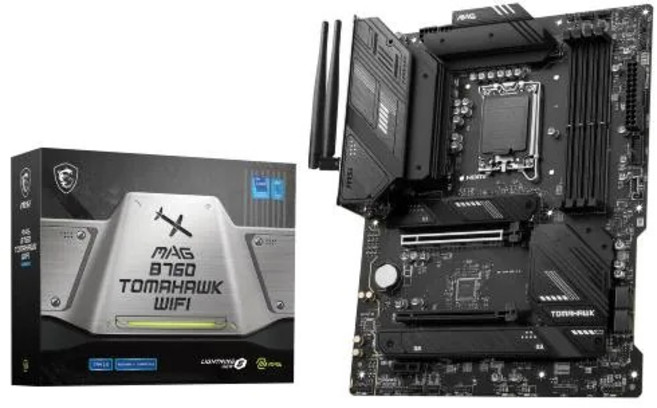 MSI MAG B760 토마호크 WIFI, 단일옵션