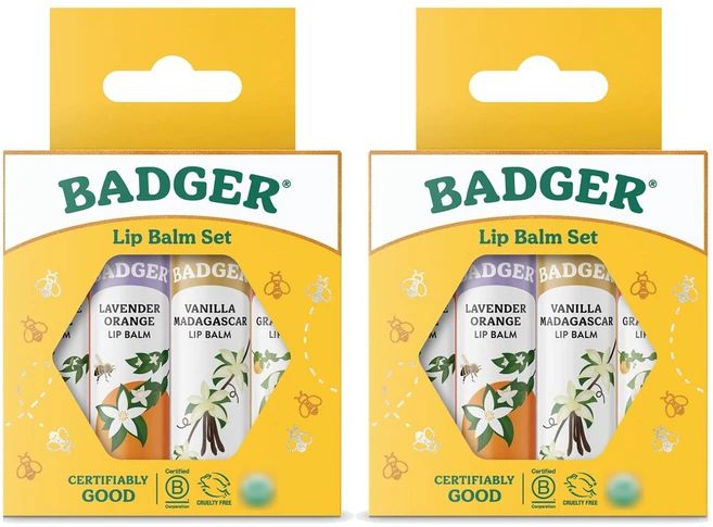 뱃저 클래식 립 밤 4.2g 4종 세트, 2개, Blue Box - 쿠팡