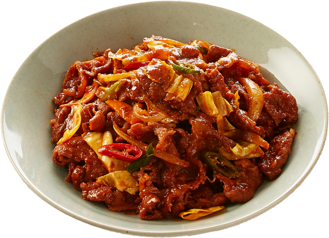 쿡솜씨 매콤제육볶음 밀키트 매콤 양념 쌈밥 제육덮밥 돼지불고기 캠핑 데이트 홈파티, 1개, 510g