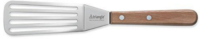트라이앵글 뒤집개 클래식 체리우드 슬롯형 12cm 독일 졸링겐, 1개, Classic Wood