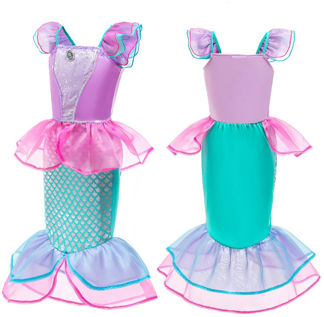 여아용 공주 원피스 공주옷 할로윈 의상 코스튬 세트