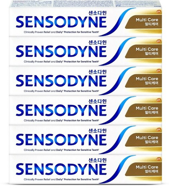 센소다인 멀티케어 치약 100g 6개, 상세페이지참조