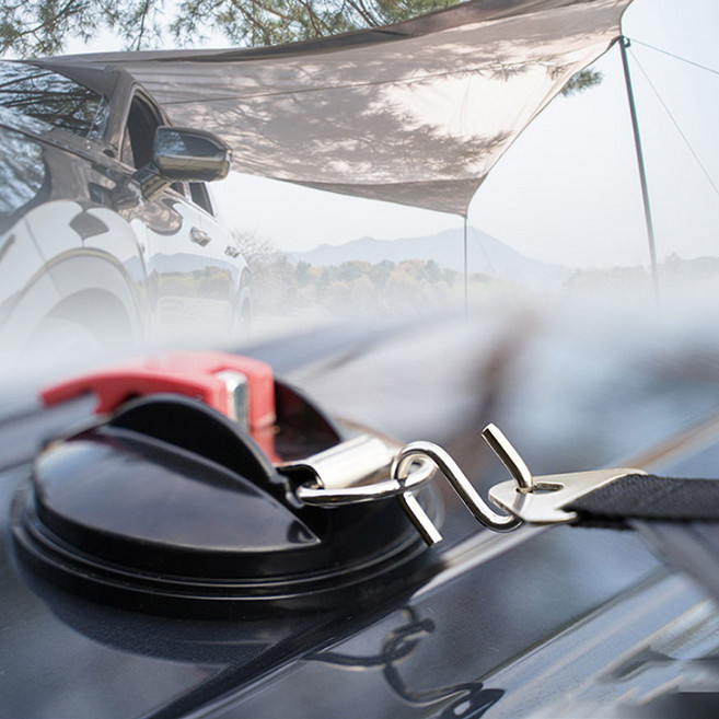 강력 캠핑 흡착판 다용도 흡착기 차량루프 어닝 텐트, 본상품선택