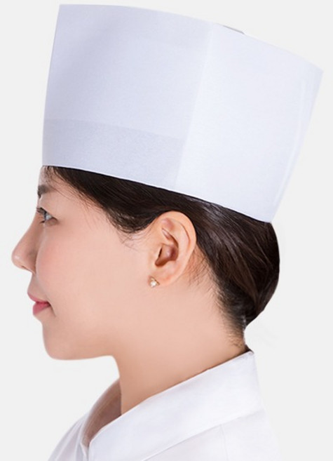 부직포 일식 조리모 위생모 20개입, 13cm, 1개