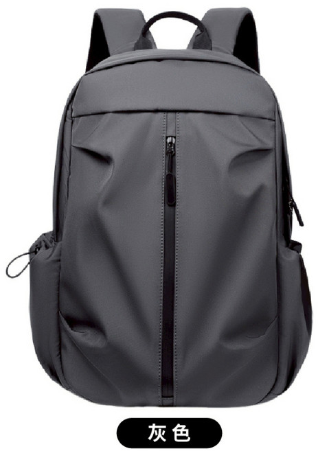 三毛先生 Mr.SANMAO 牛津布雙肩包 防水防盜大容量輕量旅行背包 多層透氣肩帶設計, 灰色【大容量、防水防盜】