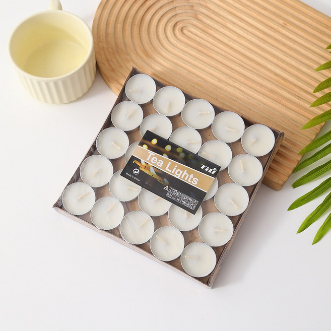 멜로우버디 티라이트 캔들 미니초, 100개, 5g, 무향