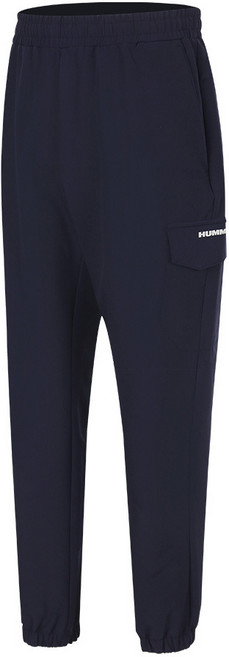 험머 남성 H4 시그니처 레포츠 기모 사이드 포켓 팬츠 네이비