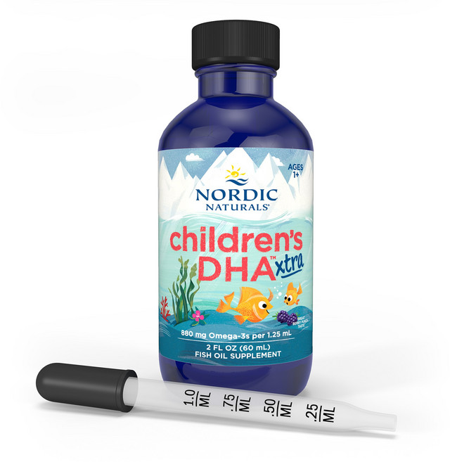 노르딕내츄럴스 칠드런스 DHA 엑스트라스트랭스 어린이 오메가-3 880mg 베리, 1개, 60ml