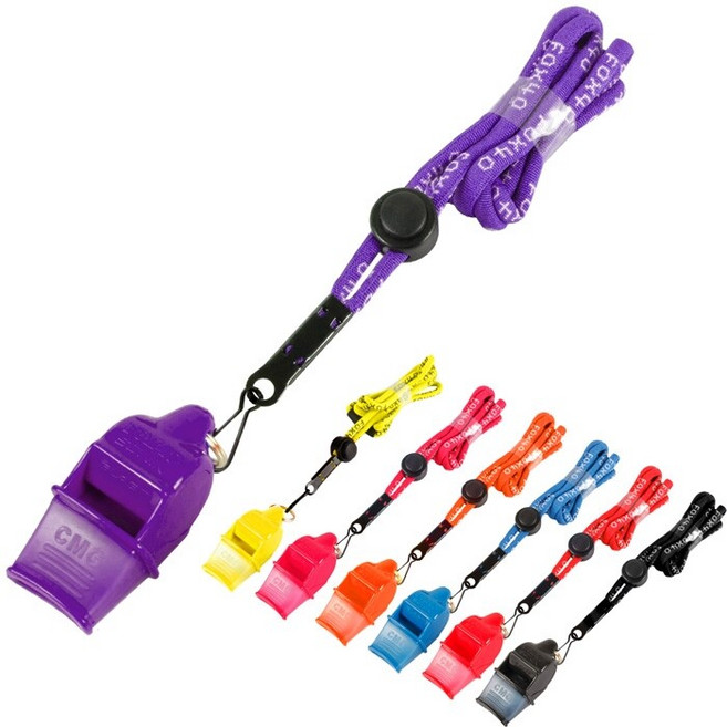 스타 호각 소닉 블라스트 줄포함 XH260 호루라기 호신, -07(블루), 1개