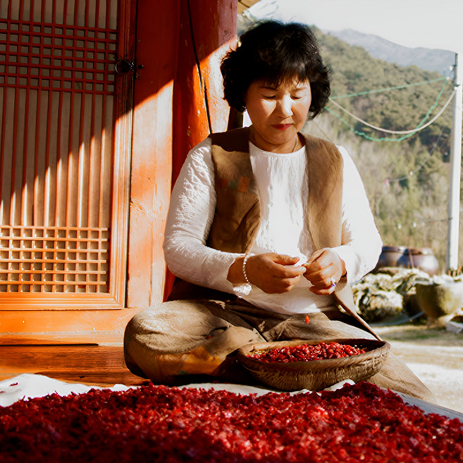 [1+1] 산지직송 구례 산동 지리산 건조 햇 산수유 (씨 제거 후 말린), 2개, 200g