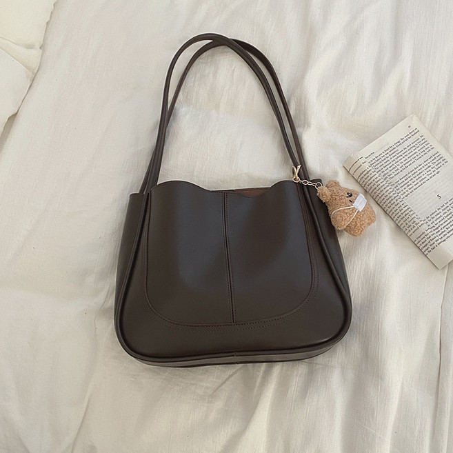 B&C.Room 여성 토트백 여성 숄더백 책가방 출퇴근용 핸드백 무지 가방 만능 대용량 출타가방 여성 가방 토트백 여성 가벼운 손가방