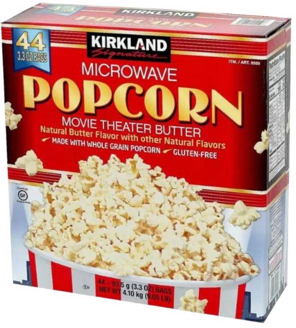 커클랜드시그니춰 전자레인지 팝콘, 4.1kg, 1개