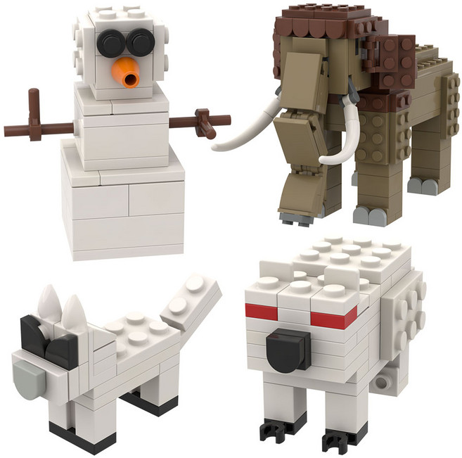 99일 나이트 인더 포레스트 4종 블록 895, 1개