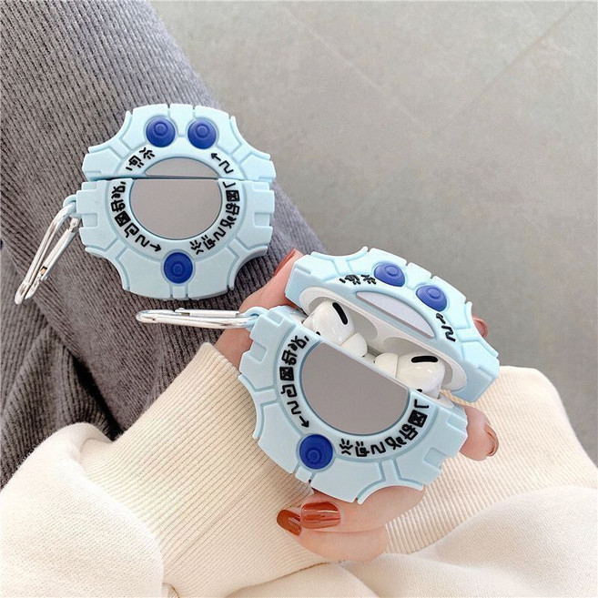 YAPOGI 디지몬어드벤처 디즈바이스에어팟 케이스, airpods1/2, 1개