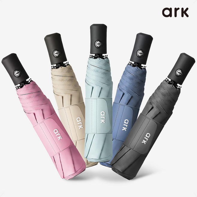 아르크 와이드락 3단 우산 자동 접이식 UV자외선차단 암막 우양산