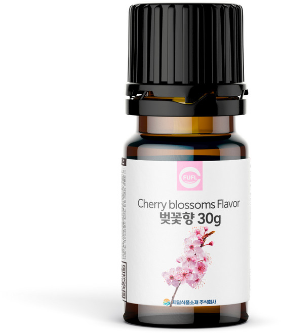 푸플 식품향료 과일 합성 머랭쿠키 제과제빵 슬라임 식용 자일리톨 식품첨가물, 30ml, 1개, 016-벚꽃향