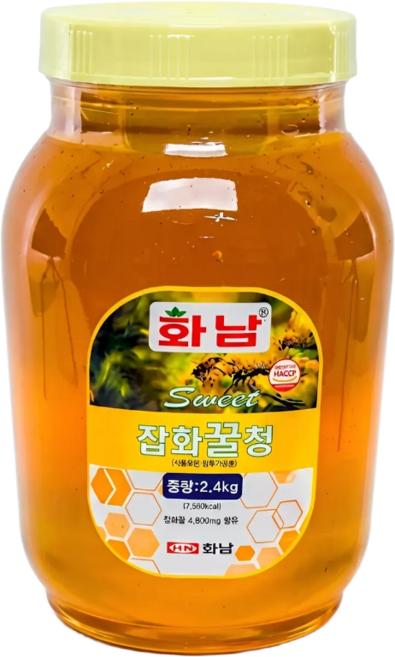 화남 sweet 잡화꿀청, 1개, 2.4kg