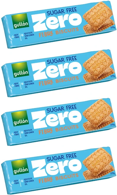 구욘 슈가프리 통밀 화이바 쿠키, 170g, 4개 - 쿠팡