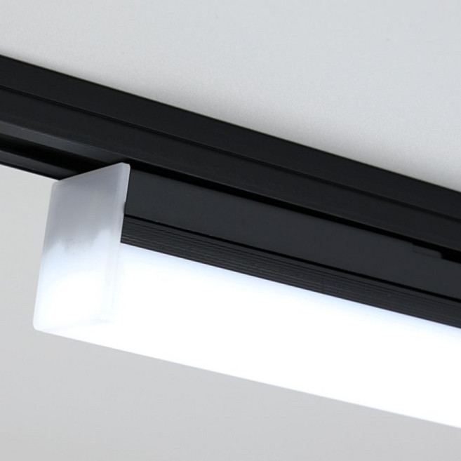 시엘라이팅 비츠온 멀티라인 LED T7 레일등 900mm 24W 주광색, 9개, 블랙