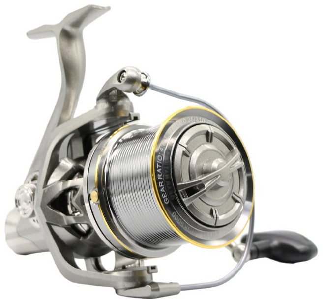 OKUMA8000-14000 신제품: 원거리 스피닝 휠 모든 금속 간격 없음 경사 입 스테인레스 스틸 암 낚시, 06 Box 12000, 1개