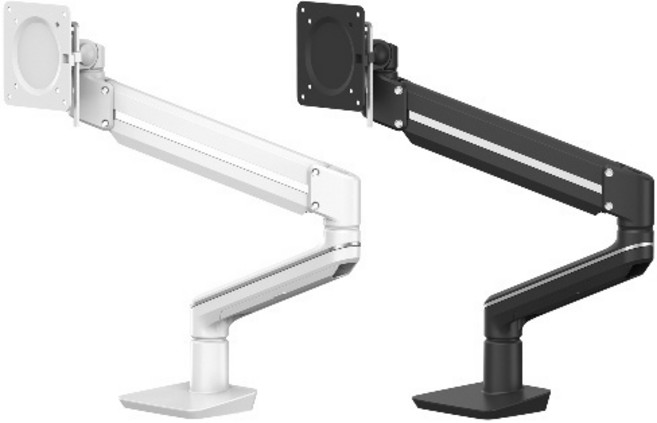(Fellowes) 싱글 모니터암 펠로우즈 탈로 (최대 40형), 1개, 화이트