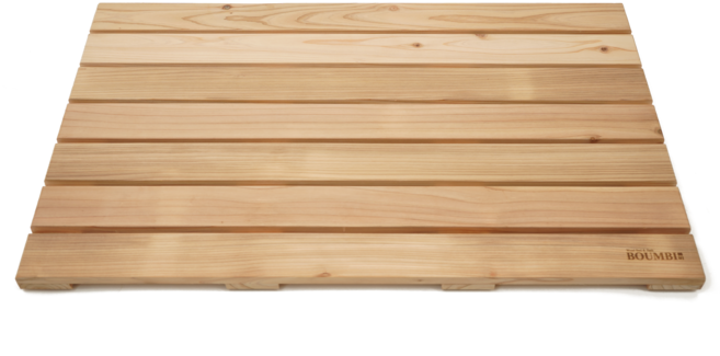 BOUMBI 국내제작 시더 Cedar 원목 발매트 발판, 평면 대 (85x50x4cm), 1개
