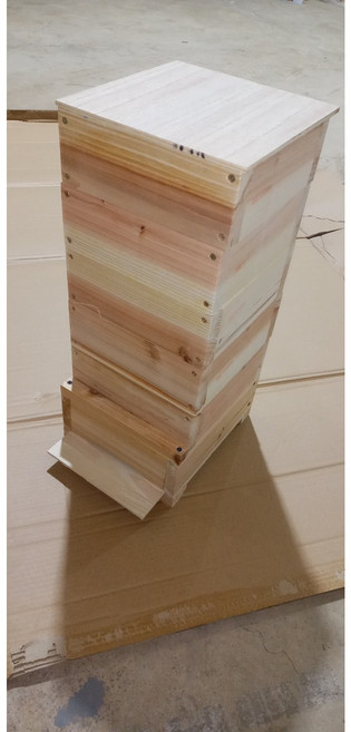 벌통 토종벌통 됫박벌통 가볍고 튼튼한 양봉한봉자재, 1개