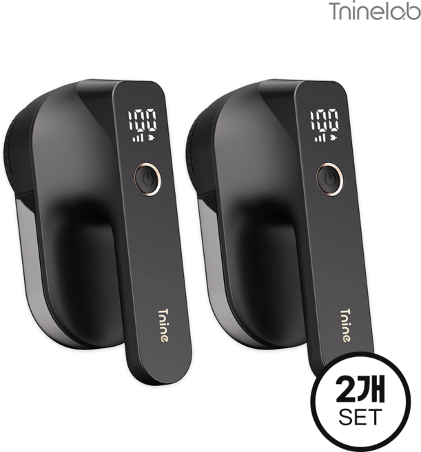 티나인랩 티나인 보풀제거기 세탁소 보풀제거방법 니트 충전식 전기식, TN-8000 2개 세트
