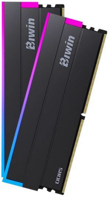 佰維 DW100 DDR5 RGB UDIMM 48GB (24GBx2) 6000MHz CL28 記憶體, DW100 6000/C28-黑色