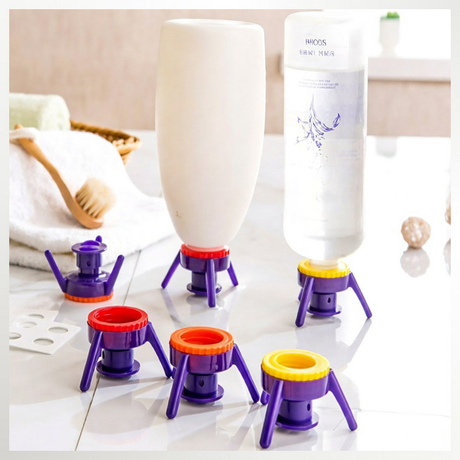 리모아 알뜰근본 세워쓰는 거꾸로 캡 6p, 1세트, 멀티 컬러