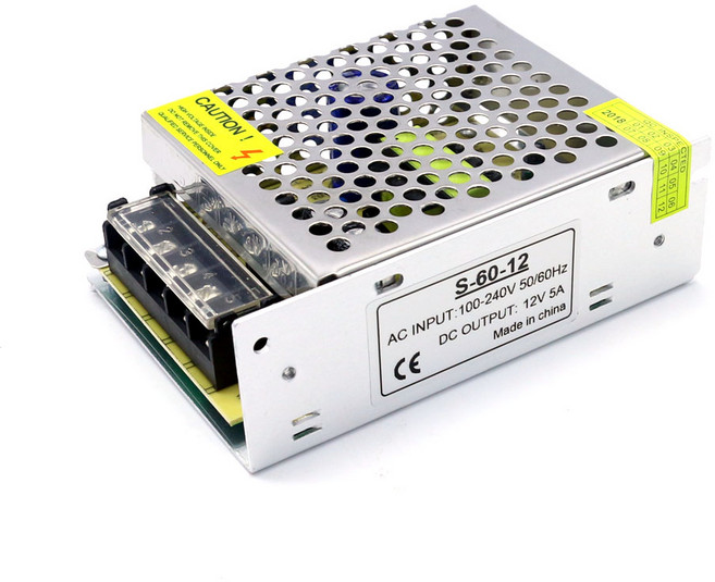 KC인증 SMPS 파워서플라이 DC12V 5A 60W 전원공급기, 1개
