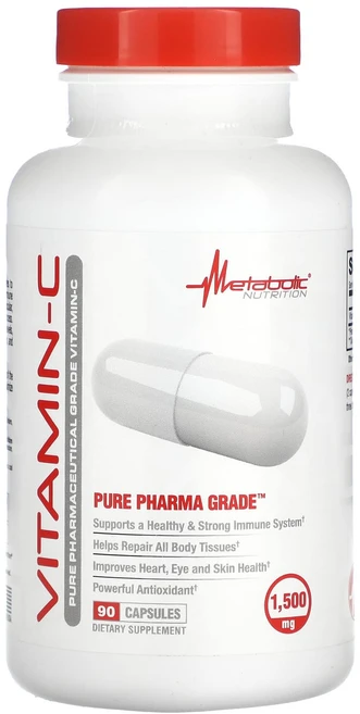 메타볼릭 뉴트리션 비타민-C 750 mg 90 캡슐, 90정, 6개 - 쿠팡