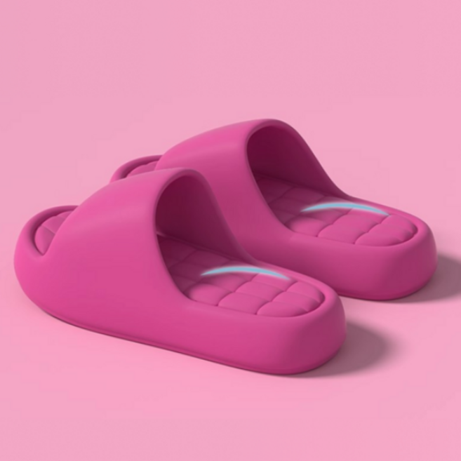 투니스 컴포트 단색 거실 구름 실내화 슬리퍼 3.5cm