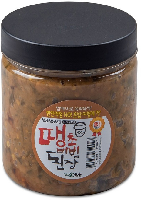 한칼식품 땡초비빔된장 기타즉석식품, 400g, 1개