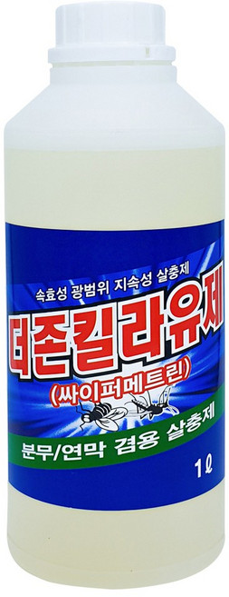 성진제약 더존킬라유제 (파리 모기 개미 바퀴벌레 살충제) 1L, 1개