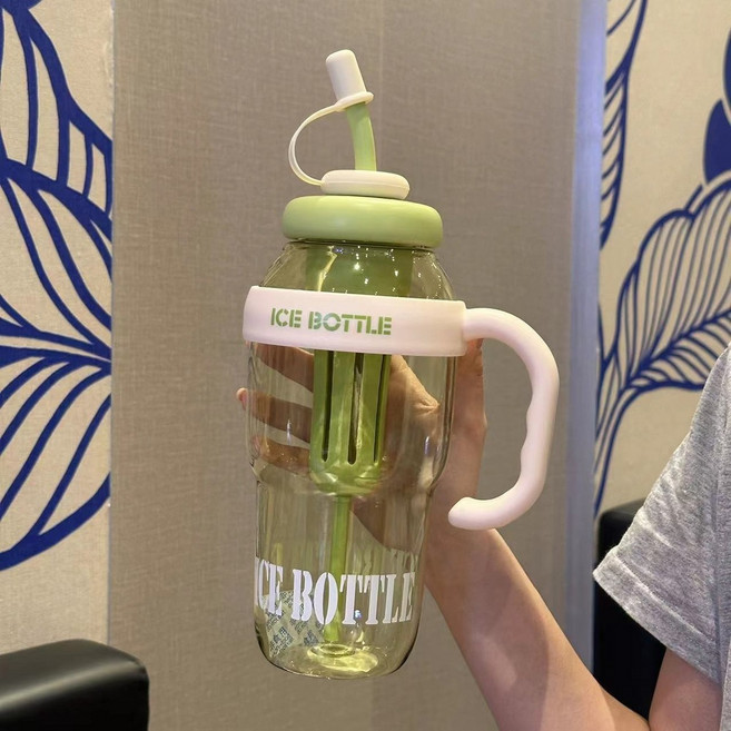 1300ml 塑膠水杯, 淺綠色, 1套, 1300L