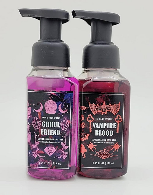 Ghoul Friend & Vampire Blood - 2피스 번들 부드러운 포밍 핸드 솝 각 258.8ml9온스 [호환], 1, 259ml