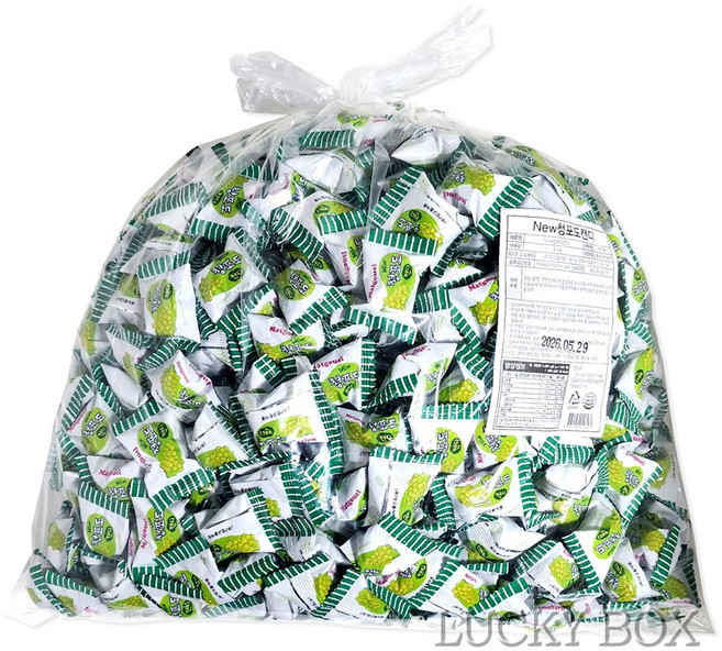맛고을 청포도캔디 4000g, 4kg, 1개