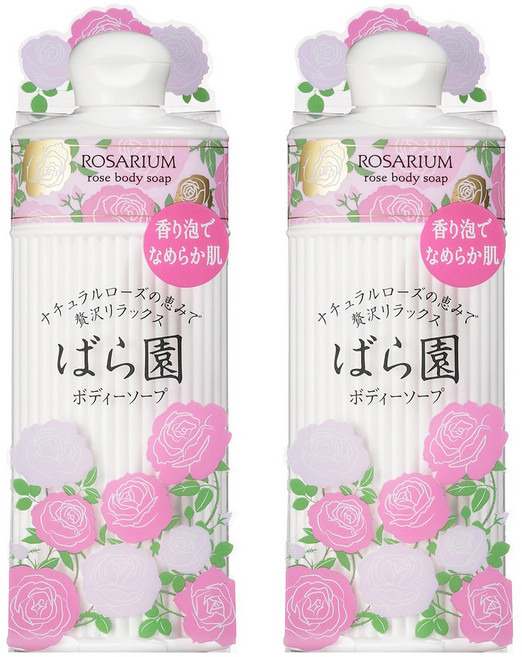 시세이도 로사리움 로즈 바디 솝 RX, 2개, 300ml
