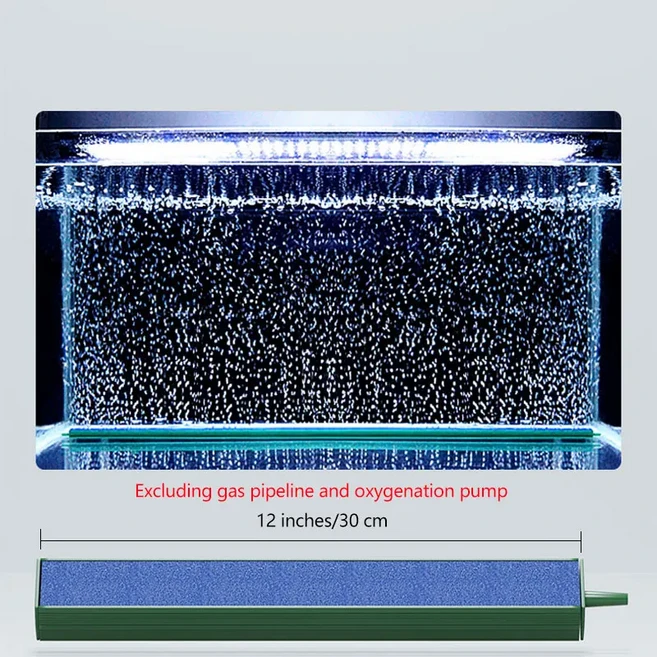 4/8/12/16인치 에어 펌프 샌드 스톤 산소 신선한 공기 버블 바 물고기 탱크, 02 12 inches 30cm