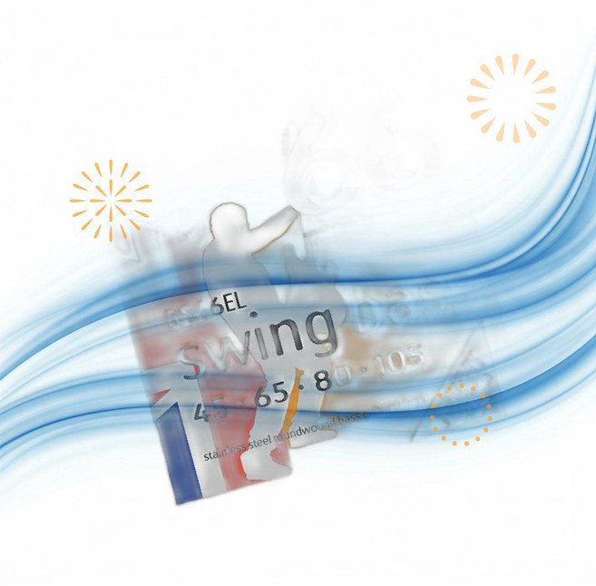 ROTOSOUND 로토사운드 베이스 기타줄 45-105 스틸 4현 기타 스트링 세트 XQ, 1개