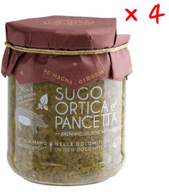알프 마그나 네틀 앤 판체타 소스, 4개, 190g