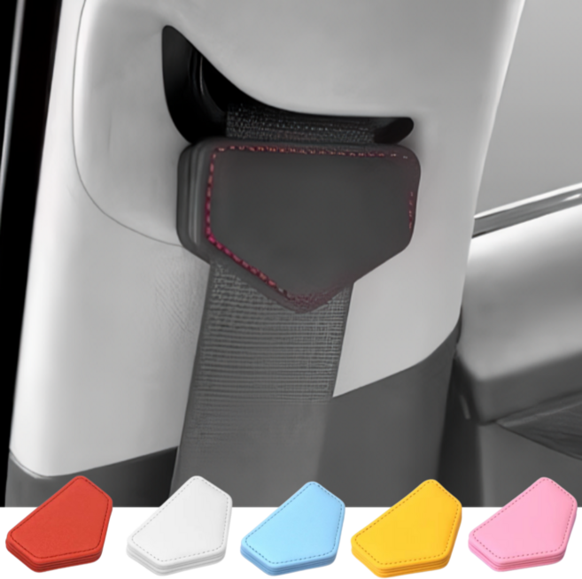 안전벨트락 스토퍼 고정 클립 [임산부 고정핀 선물 압박 길이 조절 카시트 안전벨트 목쓸림 잠김 버클], 핑크, 1개, 핑크