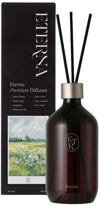 에테르나 프리미엄 대용량 디퓨저 선물세트 500ml, 1개, 플라워샵