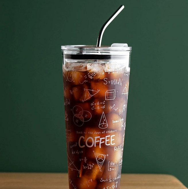 메가 커피텀블러 900ml 사무실 직장인 빨대 완전밀폐, 1개, 1ml, 중형 630ml A