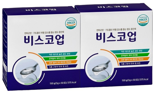 (총 100포) 비스코업 연하곤란 점도증진제 연하제 3g x 50포 150g 2개, 100개