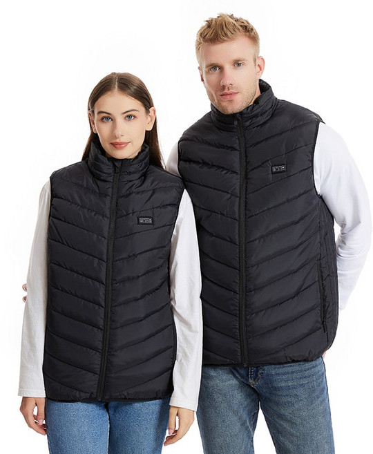 Norbei 발열조끼 겨울 방한 온열조끼 남녀공용 4단제어 3단 온도조절 21구발열 23년 최신형