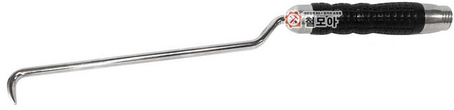 고무 하카 270mm / 300mm / 350mm 철근 결속 핸들 갈고리 스테인레스 철사 결속기 손잡이, 고무하카 350mm, 1개