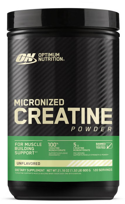옵티멈뉴트리션 마이크로나이즈드 크레아틴 파우더, 1.2kg, 1개