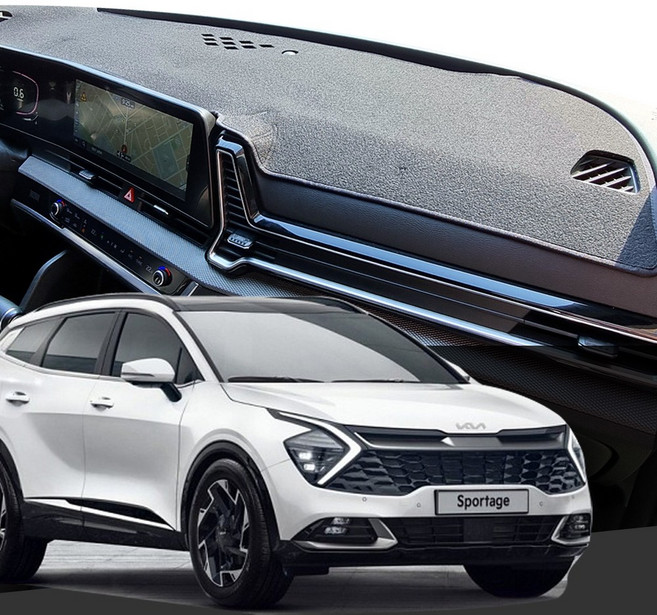 기어가 심플 대쉬보드 커버 디올뉴 스포티지 NQ5 (21년7월~24년10월), 센터유 K80